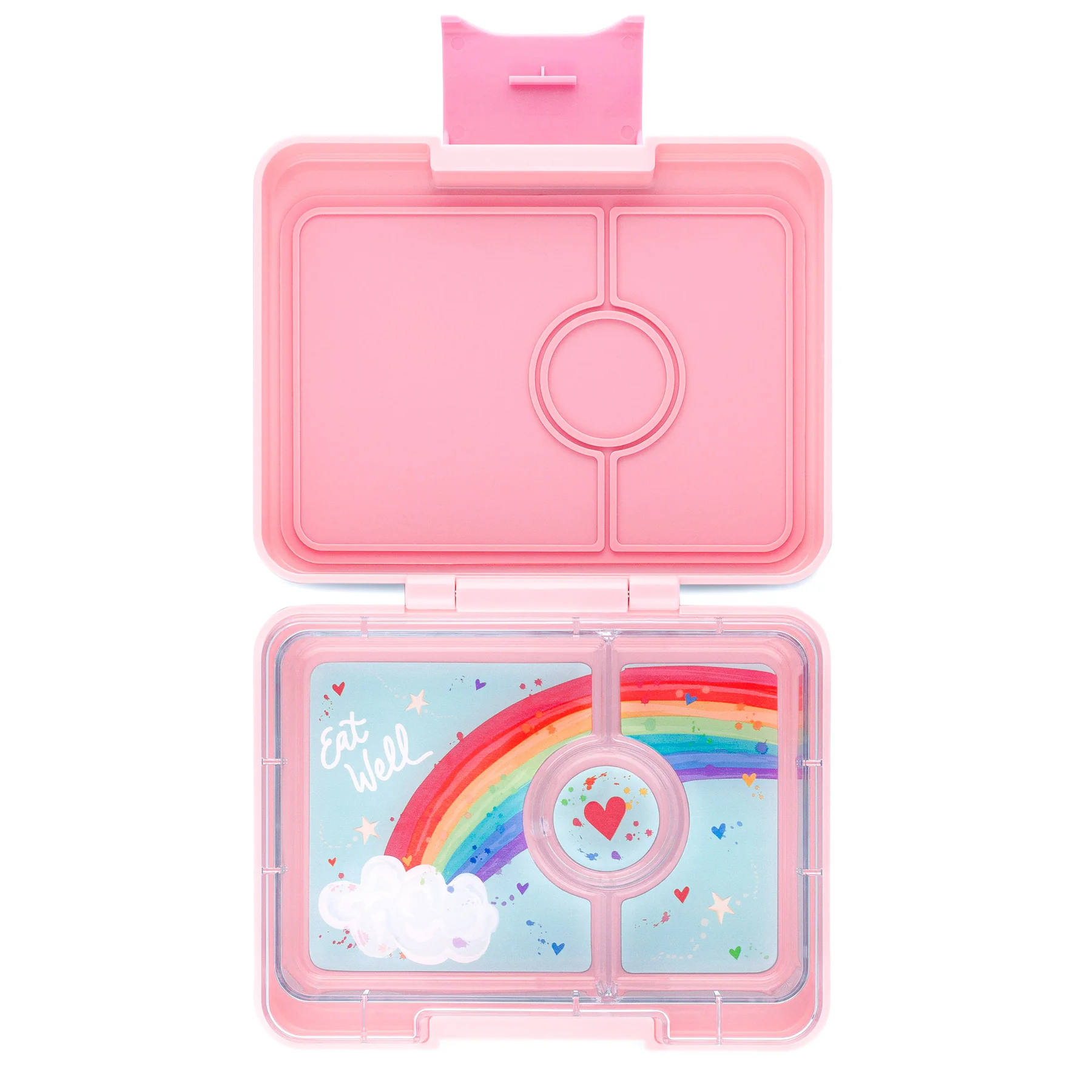 Yumbox Silicone Mini Bento Set of 6 in Pink & Aqua