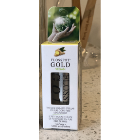 Flosspot Gold - Vegan Dental Floss