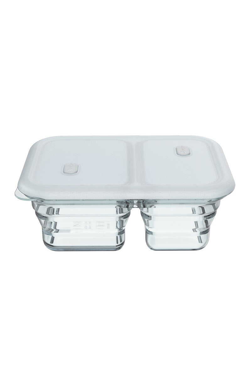 Minimal Dual Silicone Food Storage Container - 1200 ml