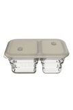 Minimal Dual Silicone Food Storage Container - 1200 ml