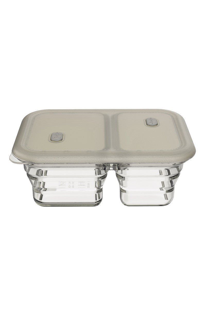 Minimal Dual Silicone Food Storage Container - 1200 ml