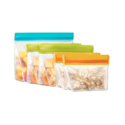 (re)zip 5-piece Stand-Up Leak-proof Pack n' Go Kit
