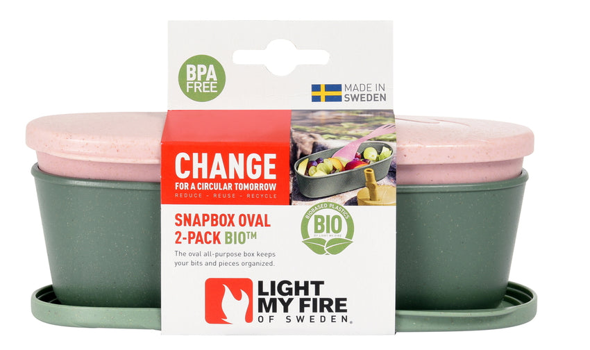 Light My Fire SnapBox Oval BIO (2-pack)