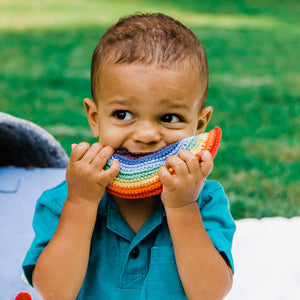 Pebble Organic Rattle- Small