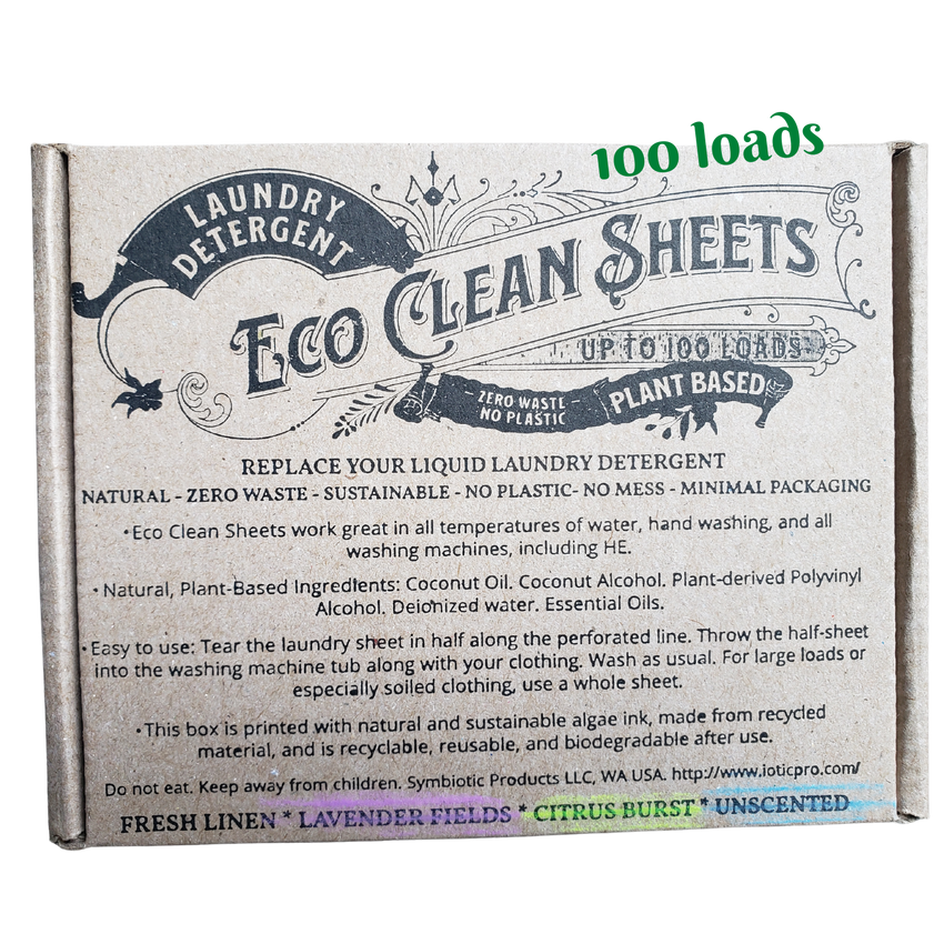 Eco Clean Sheets - Concentrated Laundry Detergent