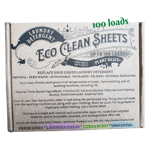 Eco Clean Sheets - Concentrated Laundry Detergent