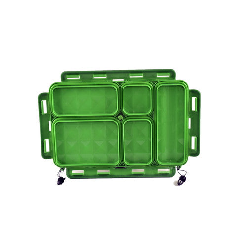 Go Green Leak-Proof 5-Compartment Snackbox (Small) LID ONLY