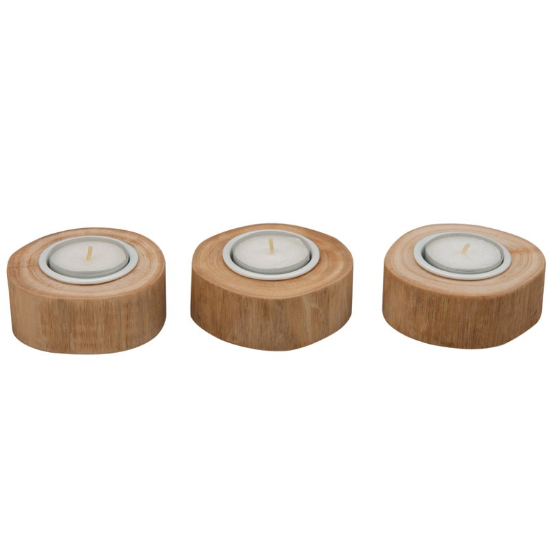 Wood Tealight Holder