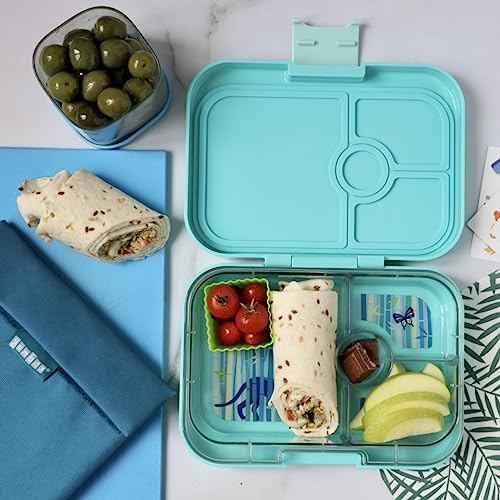 Yumbox Panino 4-Compartment Lunch Box - Tropical Aqua