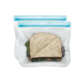 (re)zip Lay-Flat Lunch Size Leakproof Reusable Storage Bag (2-pack)