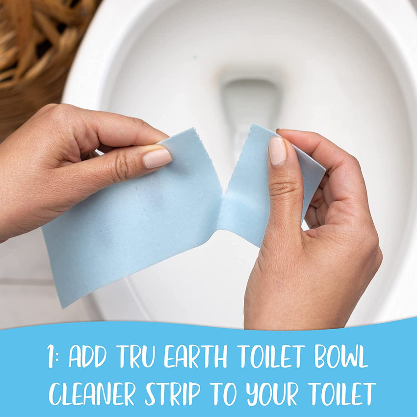 TruEarth Toilet Bowl Cleaner Eco-Strips (12 Pack)