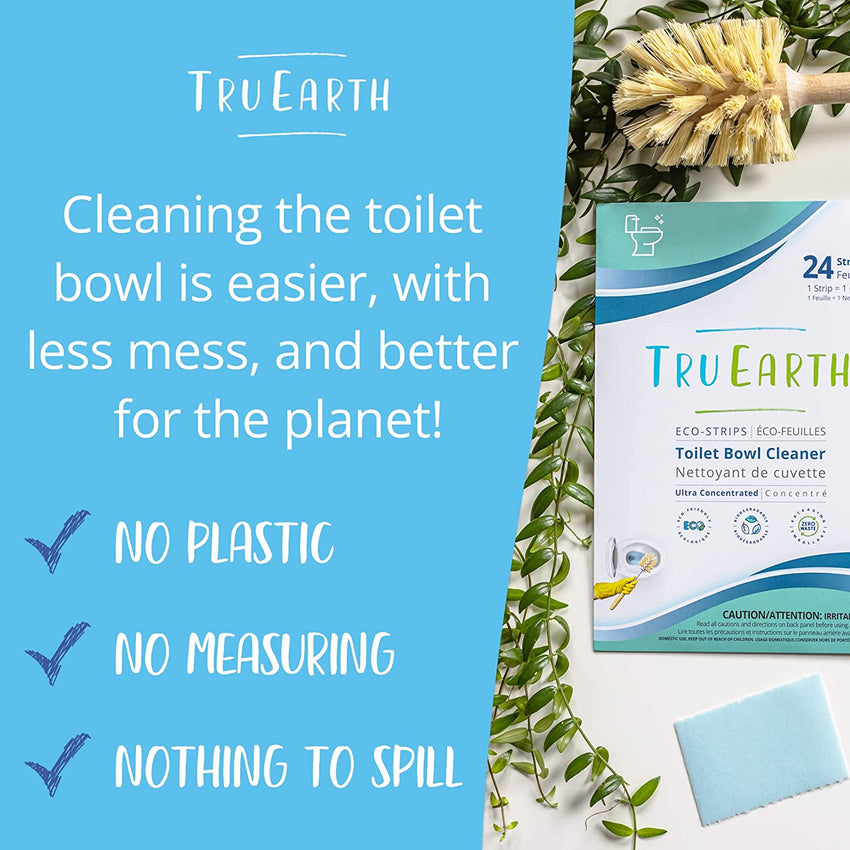 TruEarth Toilet Bowl Cleaner Eco-Strips (12 Pack)
