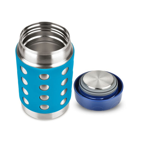 LunchBots Stainless Steel Thermal Dots Thermos (16oz)