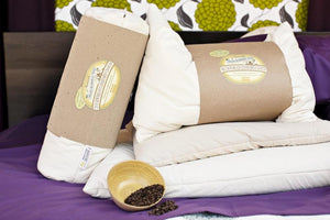 Organic Buckwheat Pillow With Wool (Cloud) by Dream Designs