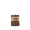 Lucky Clover Beeswax Candles / Coffee