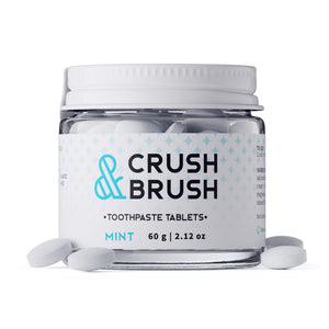 Crush & Brush Mint Toothpaste Tablets 60g