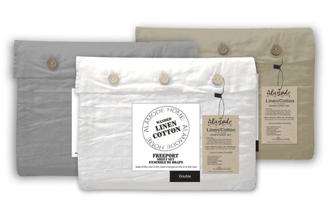 Freeport Linen & Cotton Blend Sheet Set
