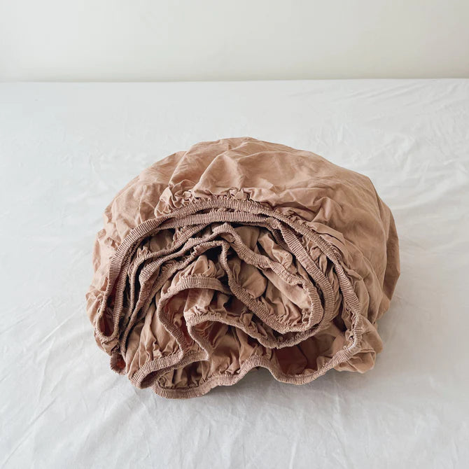Turkish Cotton Fitted Sheet by House of Jude