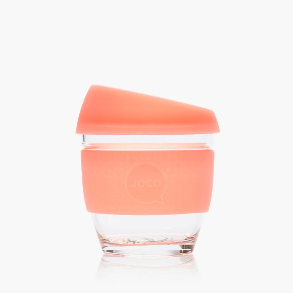 Reusable Glass Coffee Cup