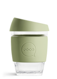 JOCO Reusable Glass Coffee Cup 12oz.