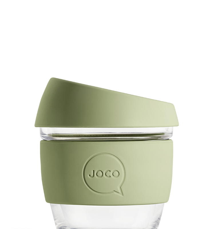 Reusable Glass Coffee Cup