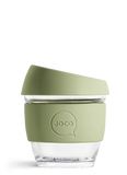 JOCO Reusable Glass Coffee Cup 8oz.
