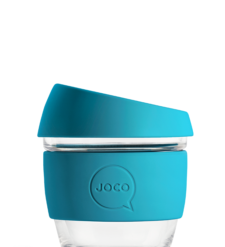 Reusable Glass Coffee Cup
