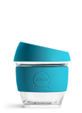 JOCO Reusable Glass Coffee Cup 8oz.