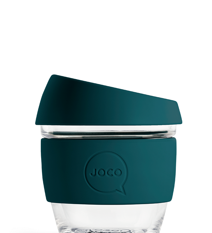 Reusable Glass Coffee Cup