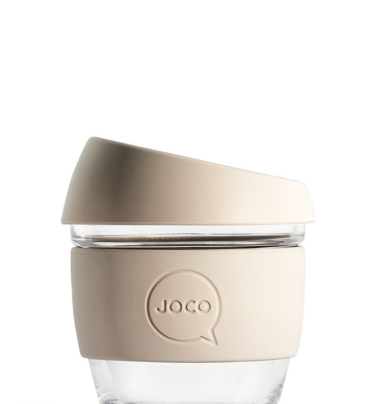Reusable Glass Coffee Cup