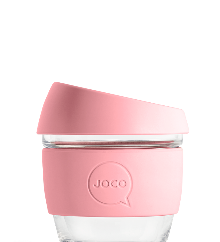 Reusable Glass Coffee Cup