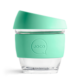 JOCO Reusable Glass Coffee Cup 8oz.