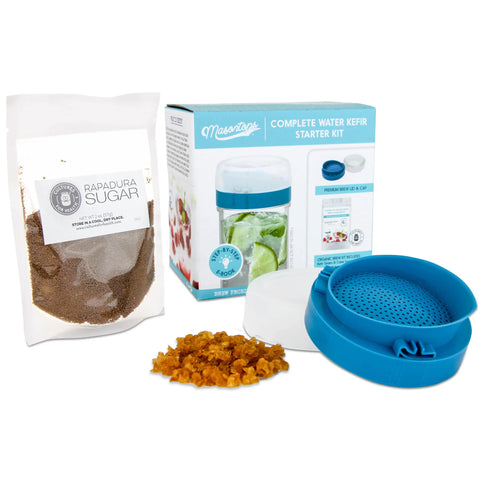 Mason Jar Water Kefir Starter Kit