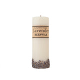 Lucky Clover Beeswax Candles / Lavender