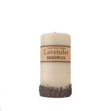 Lucky Clover Beeswax Candles / Lavender