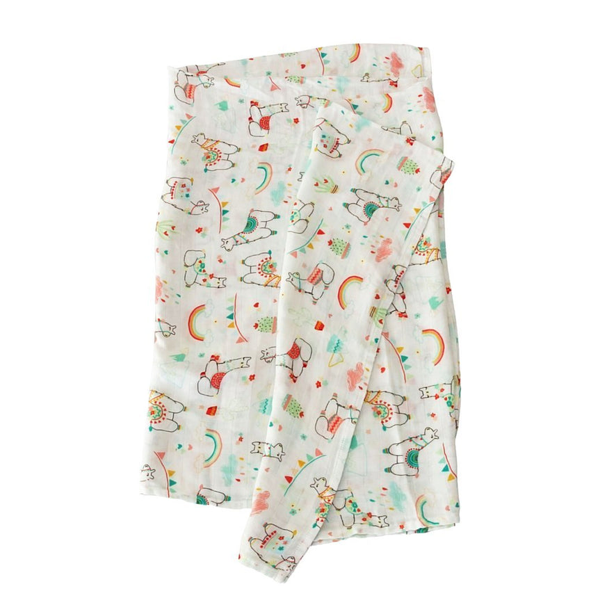 Printed Bamboo Swaddle
