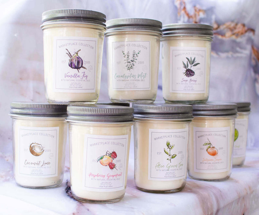 Natura Soy Marketplace Jar Candle