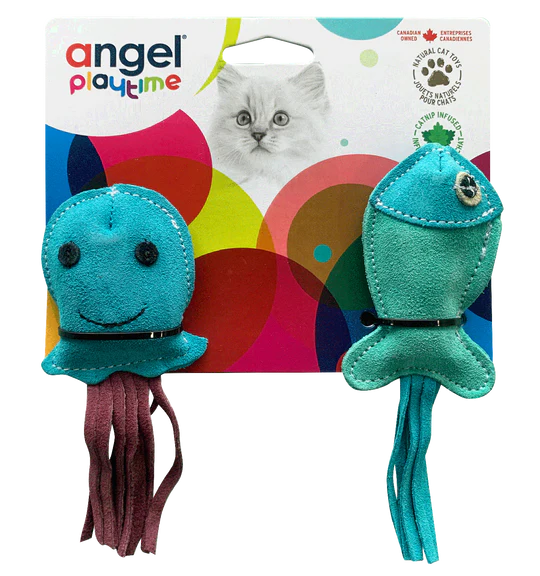 Natural Critter Cat Toys (set of 2)