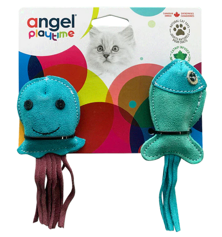 Natural Critter Cat Toys (set of 2)