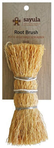 Root Brush Dish Scrubber
