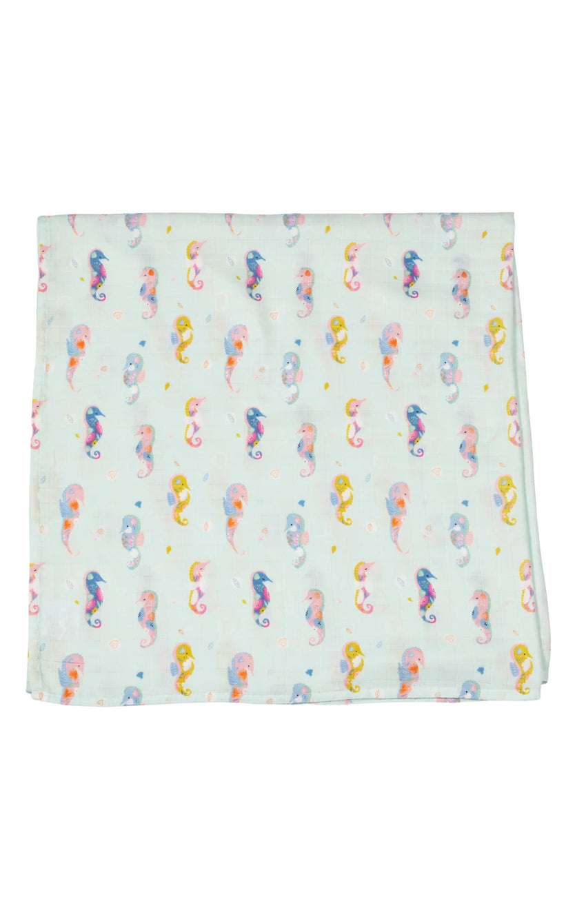 Printed Bamboo Swaddle