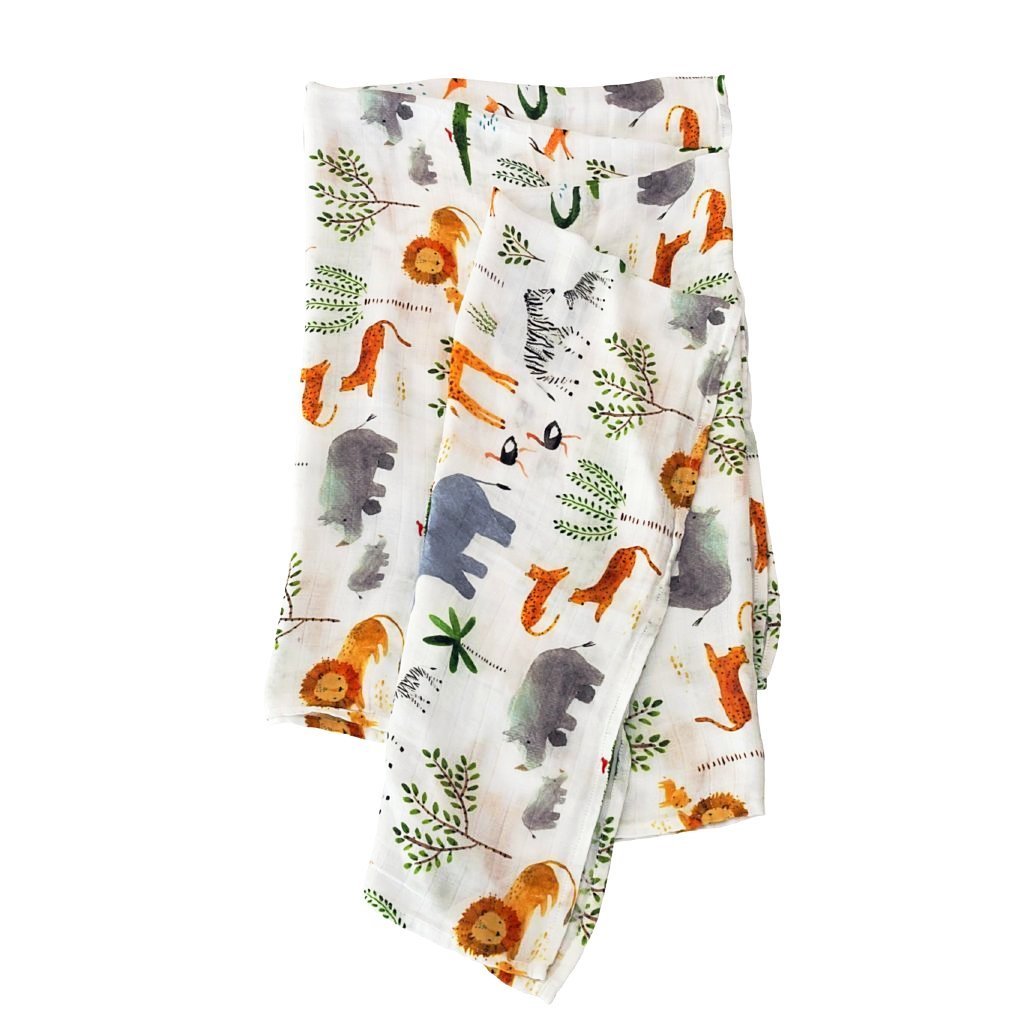 Printed Muslin Swaddle
