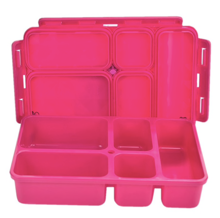 Go Green Leak-Proof 5-Compartment Snackbox (Small)