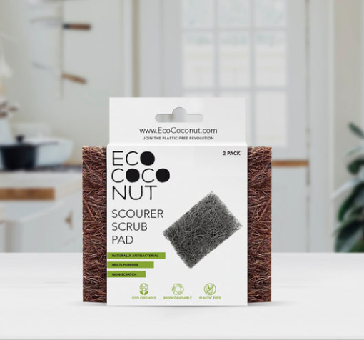 EcoCoconut Scrub Pads (2 Pack)