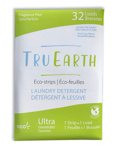TruEarth Laundry Strips (32 Pack) / Unscented
