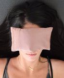 Heatable Silk Eye Pillow