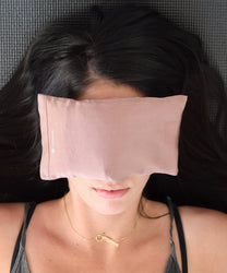 Heatable Silk Eye Pillow