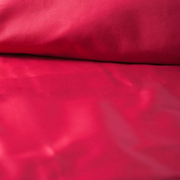 Organic Solid Colour Sateen Flat Sheet by Dream Designs