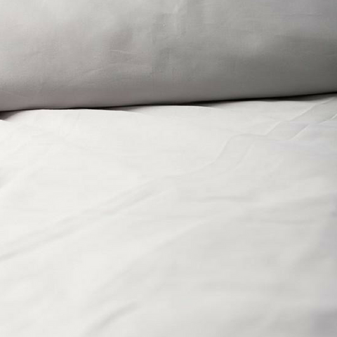 Organic Solid Colour Sateen Pillow Case Pair by Dream Designs