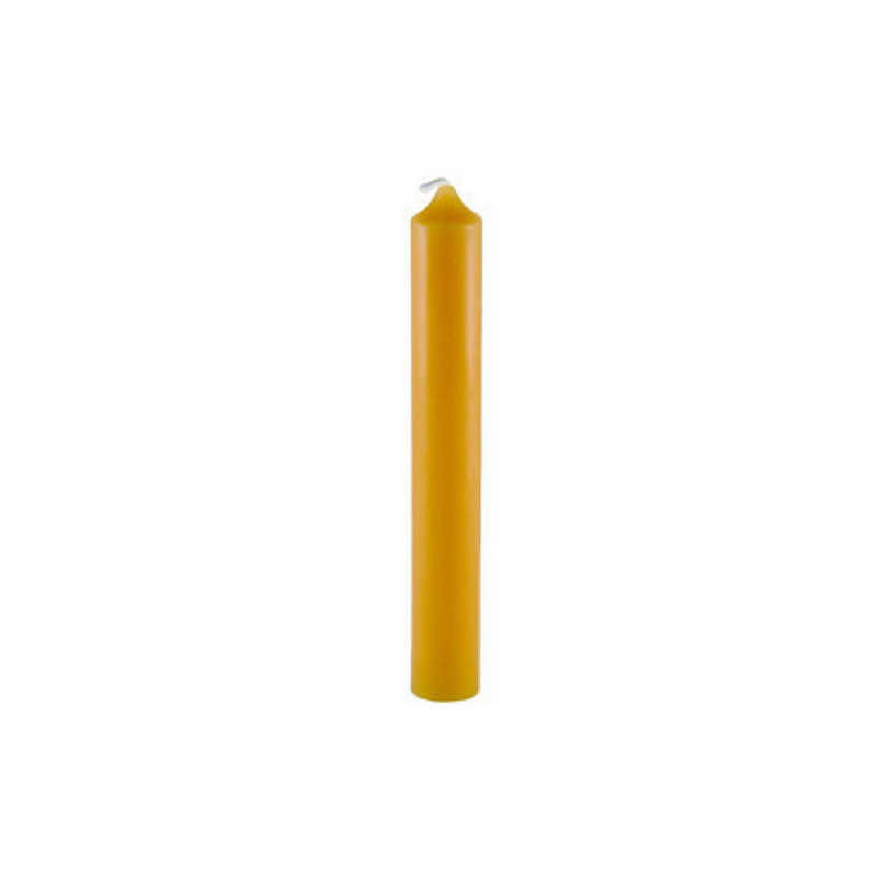 Beeswax Tube Candle 6"